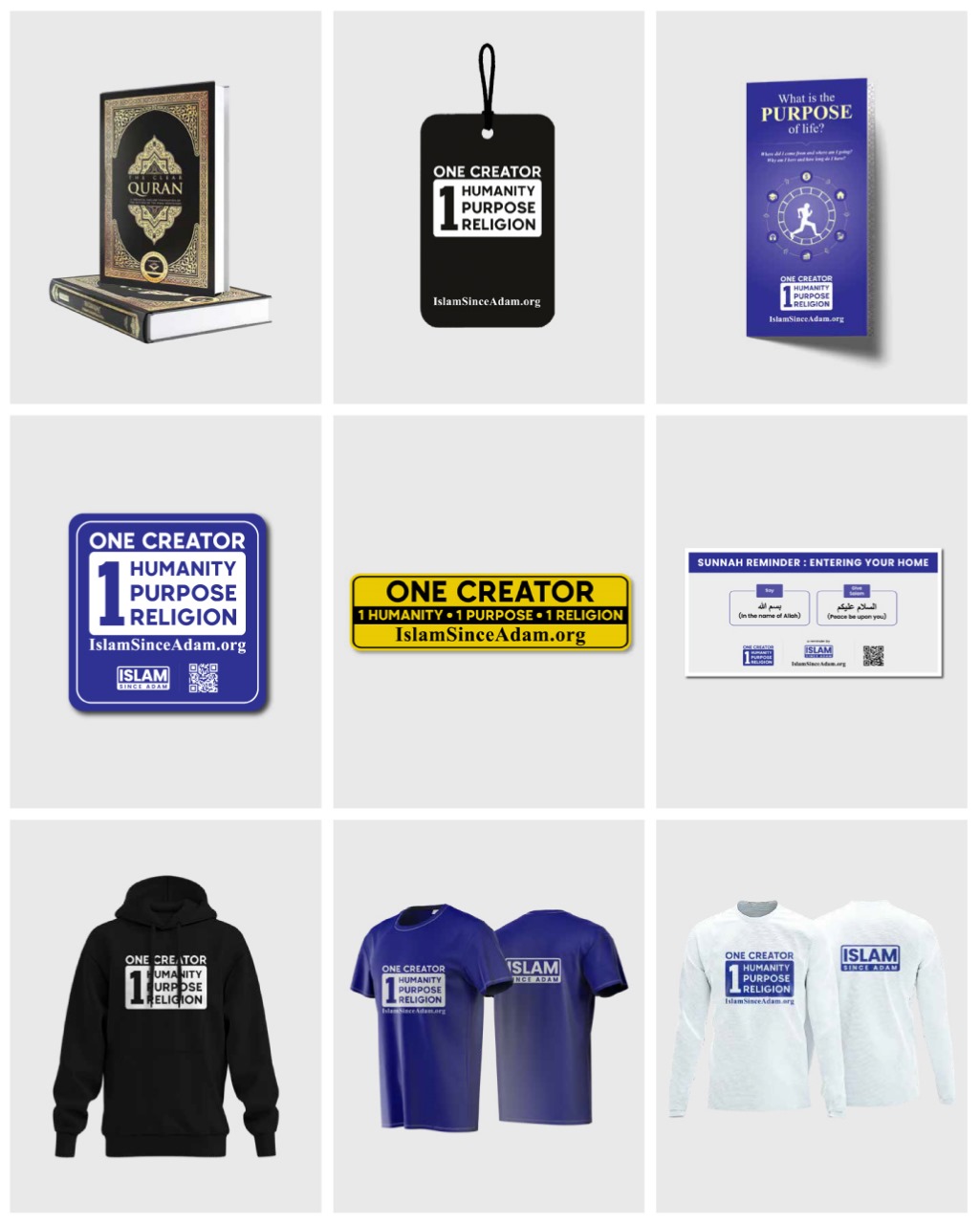 Dawah accessories and materials for Islamic outreach